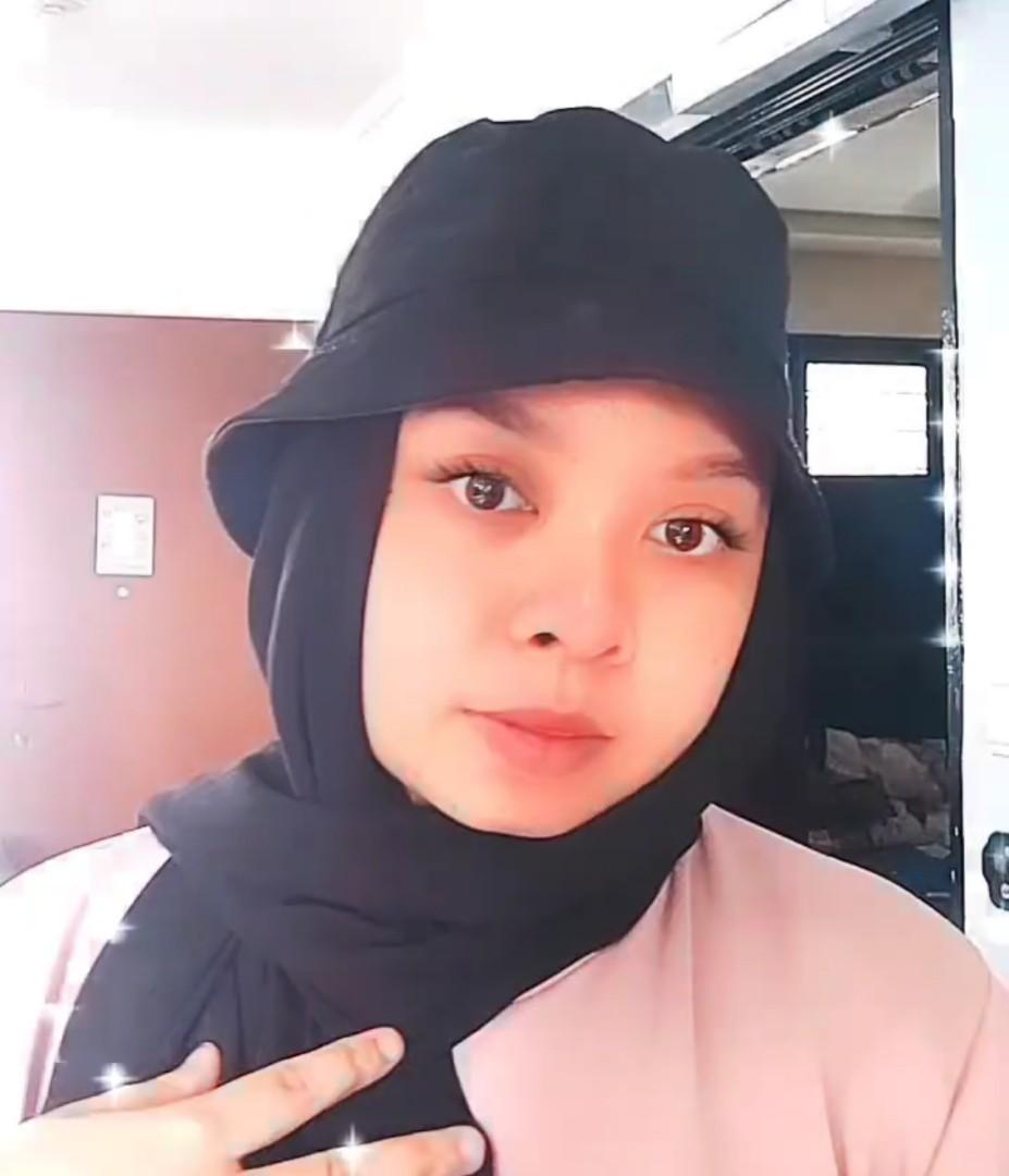 Bucket Hat Hijab, Women's Fashion 