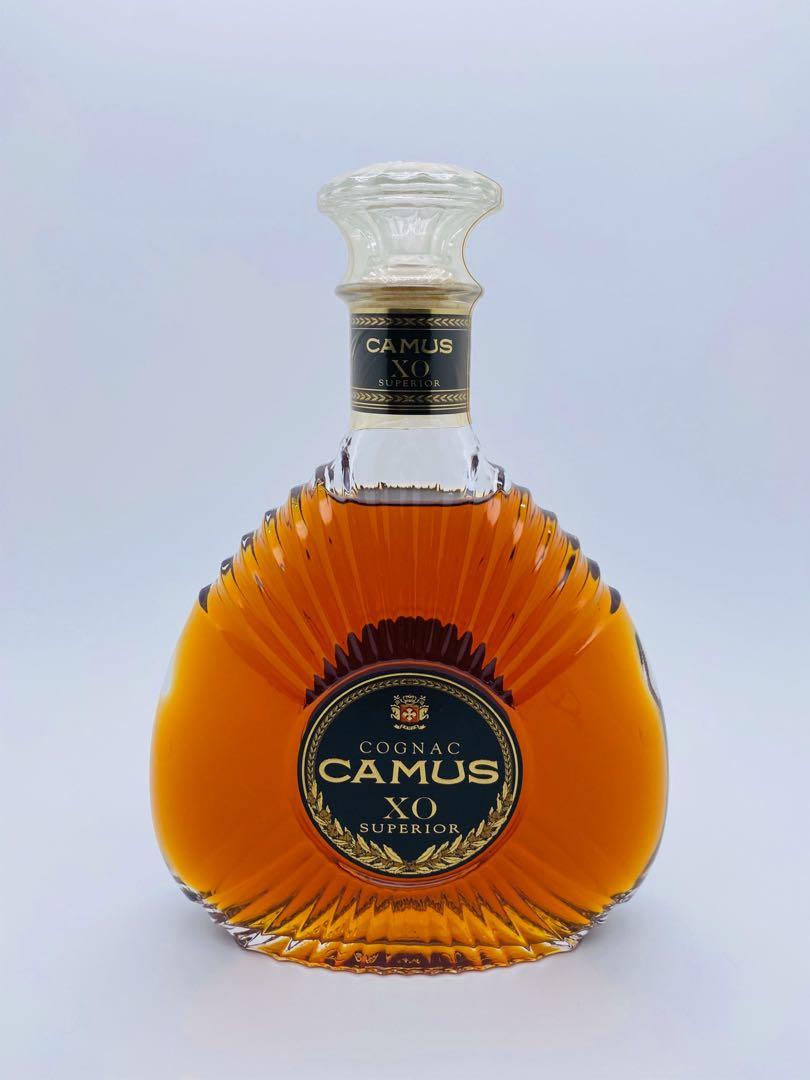 Camus xo Superior Cognac 700ml 舊裝金花干邑無盒, 嘢食& 嘢飲, 酒精