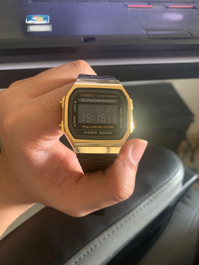 Casio A168WE Men s Fashion Watches Accessories Watches on