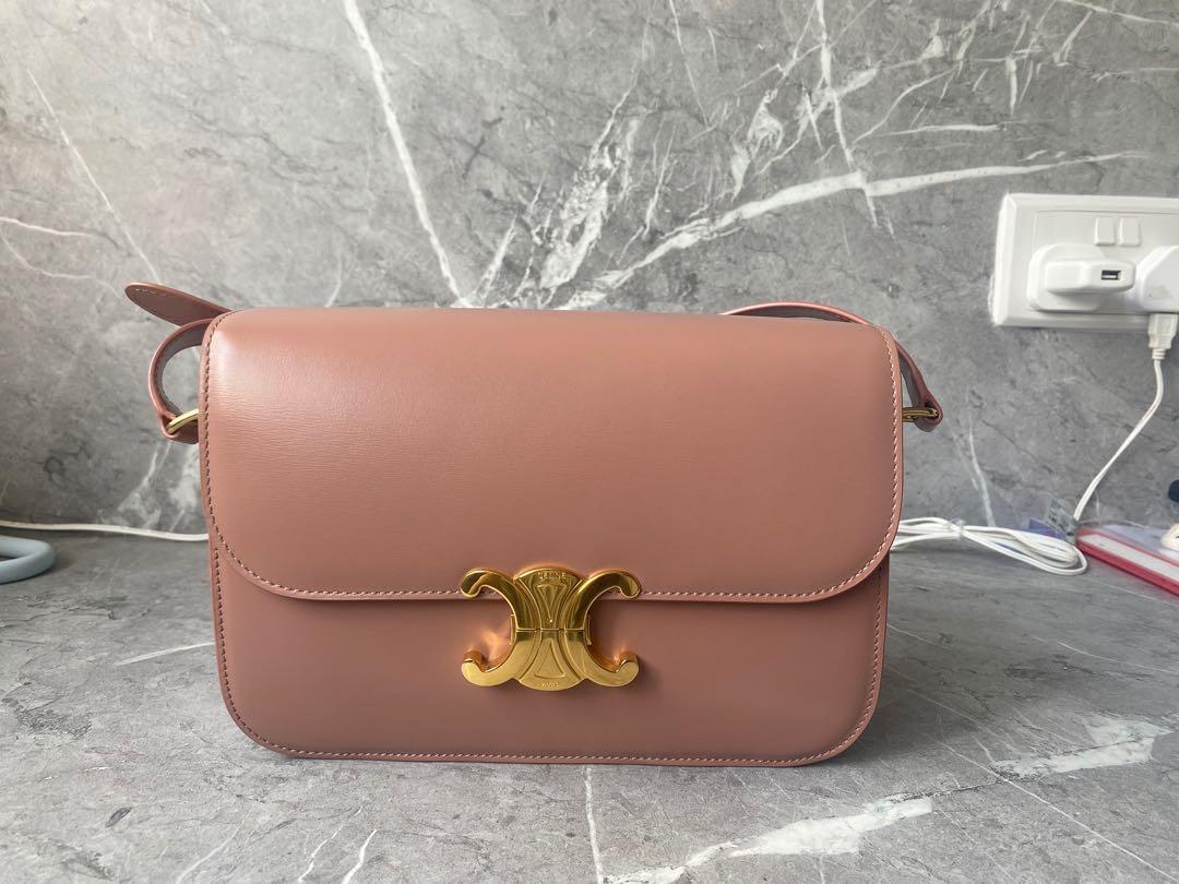 CELINE MINI BUCKET CUIR TRIOMPHE BAG, Luxury, Bags & Wallets on Carousell