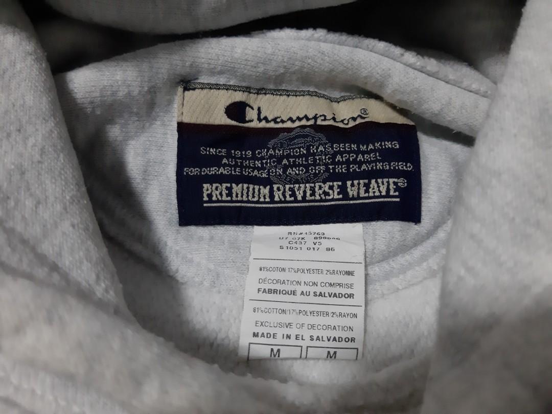 Champion reverse weave hoodie Men s Fashion Tops Sets Hoodies