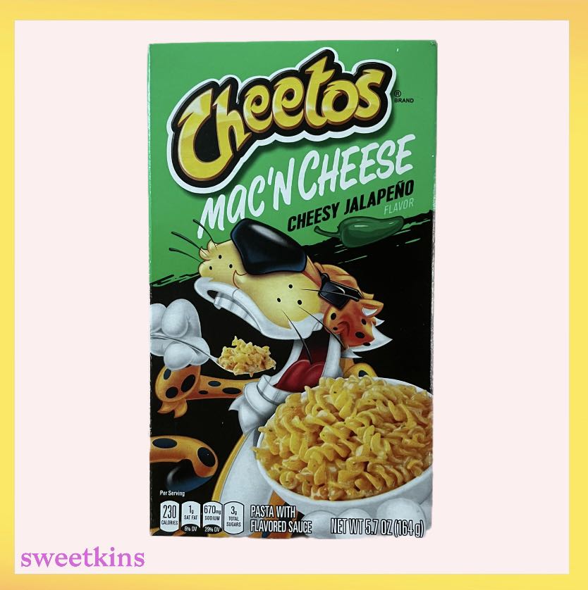 CHEETOS JALAPENO MAC & CHEESE, Food & Drinks, Packaged & Instant Food on Carousell