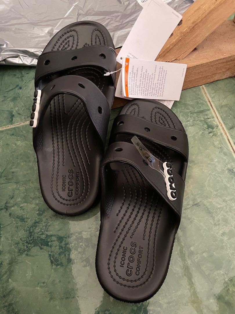 crocs double strap sandals