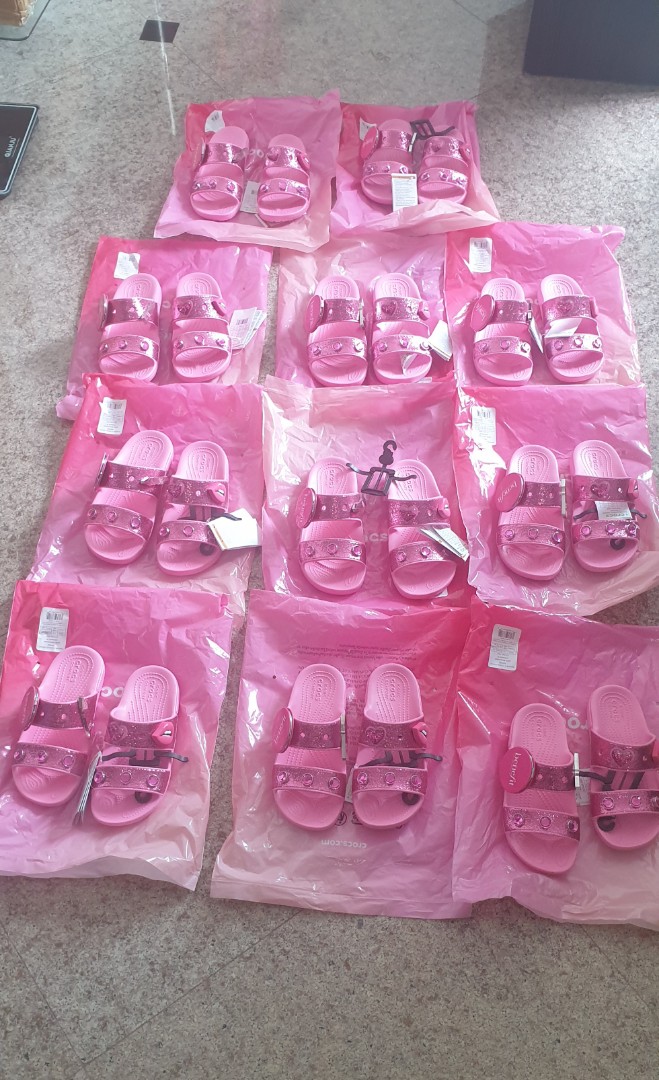 Crocs X benefits sandal, Women's Fashion, Footwear, Sandals on Carousell
