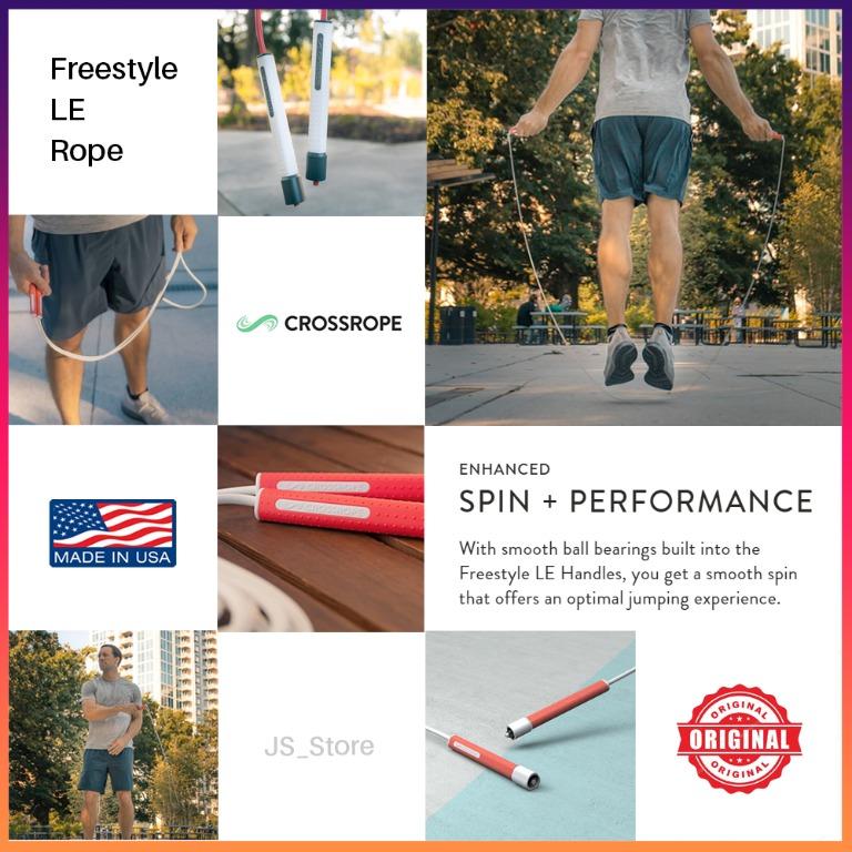 CROSSROPE Freestyle LE Rope LIMITED EDITION JUMP ROPE skipping Rope PVC coating Tali Lompat Viral 100 Original