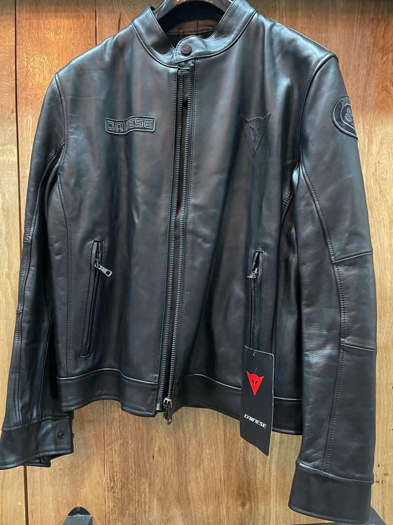 Dainese Legacy Nero Leather Jacket - 45th Anniversary, Motorbikes ...