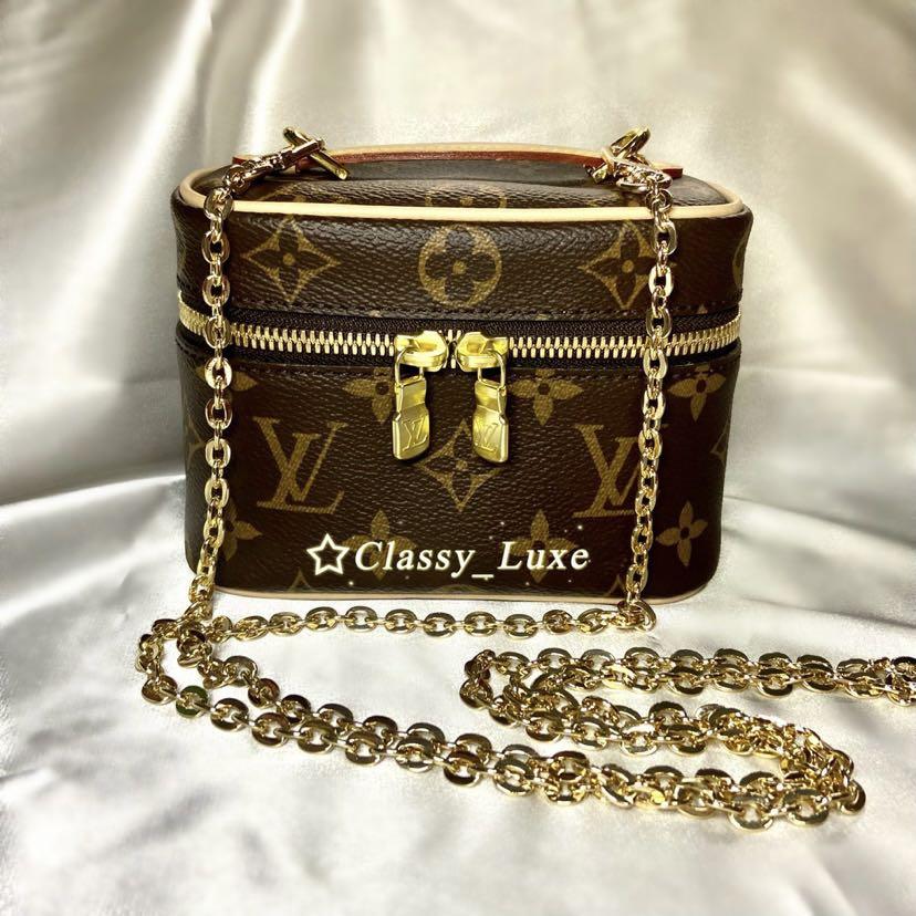 Luxury Branded Bag Chain With Free D Ring Not LV Louis Vuitton Nice Nano  Nice Mini