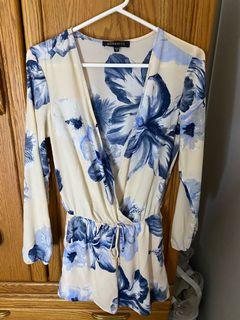 Dynamite Floral Romper