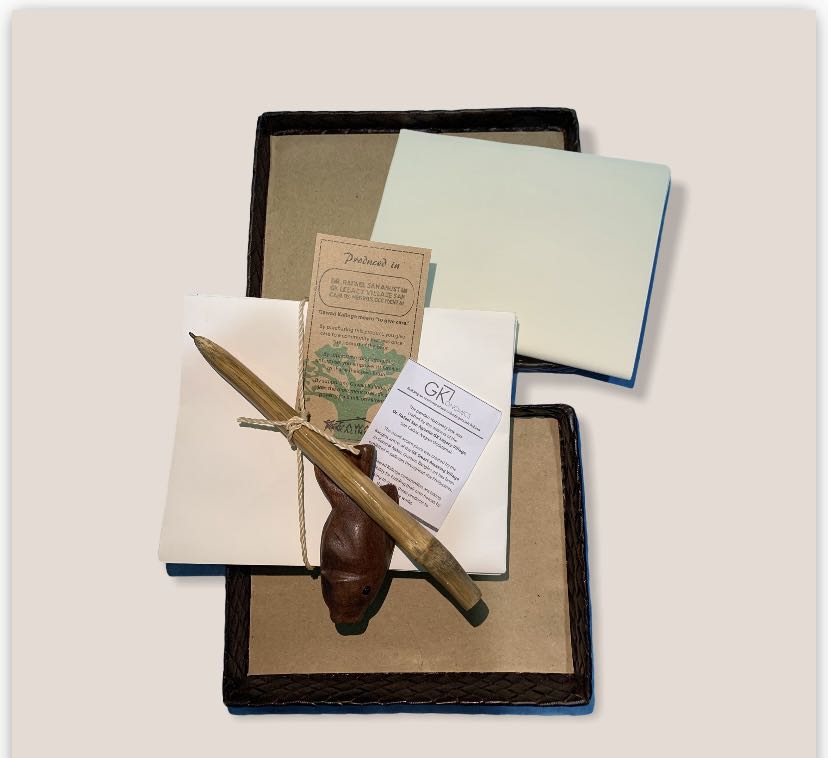 Eco-friendly Pandan Stationery Box Set (GK x Smart), Hobbies & Toys ...
