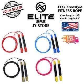 🇺🇲ELITE SRS PRO FIT+ Fitness & Freestyle Rope - Jump Rope - Lompat Tali [100% USA ORIGNAL PRODUCT]