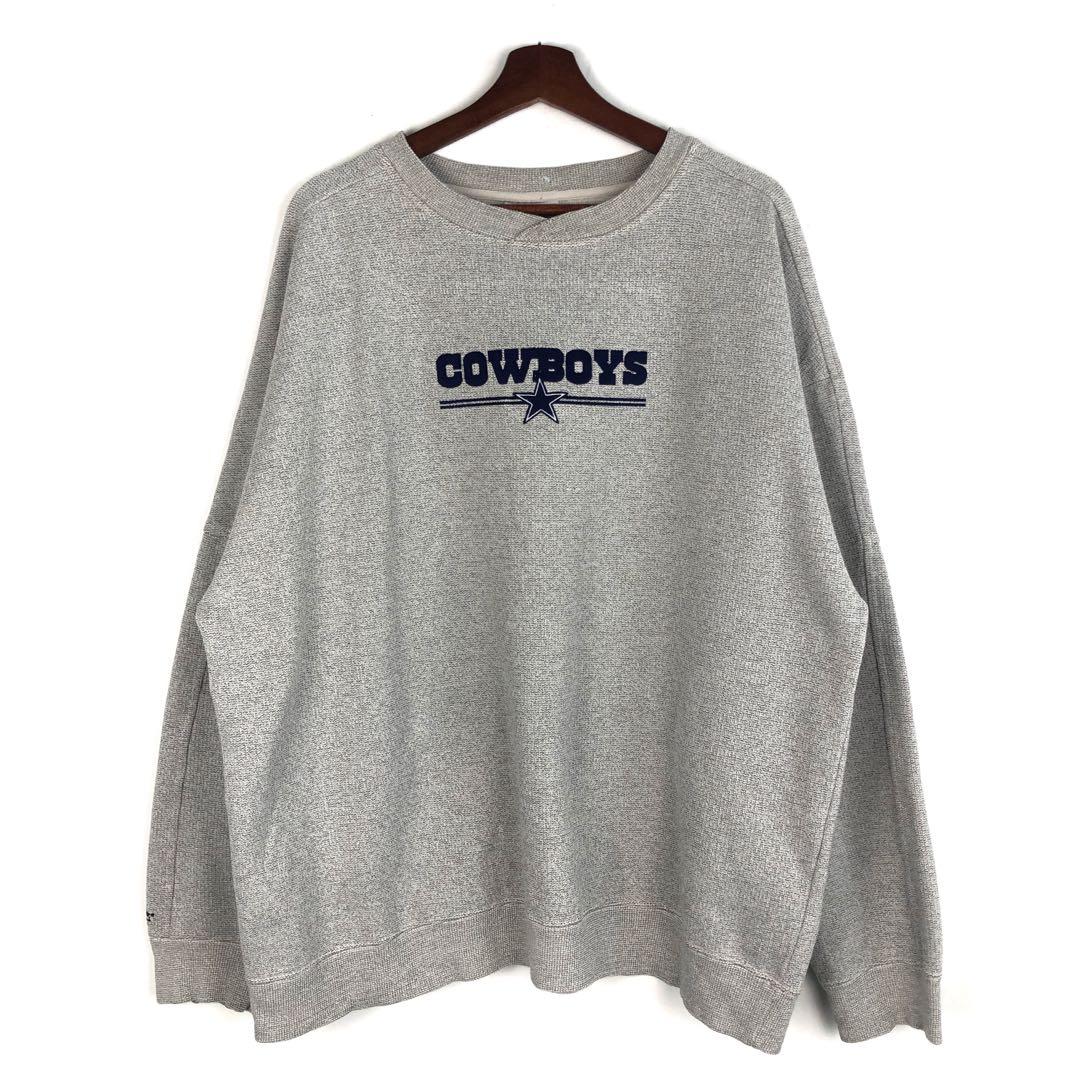 Dallas cowboys embroidered sweatshirt hot sale