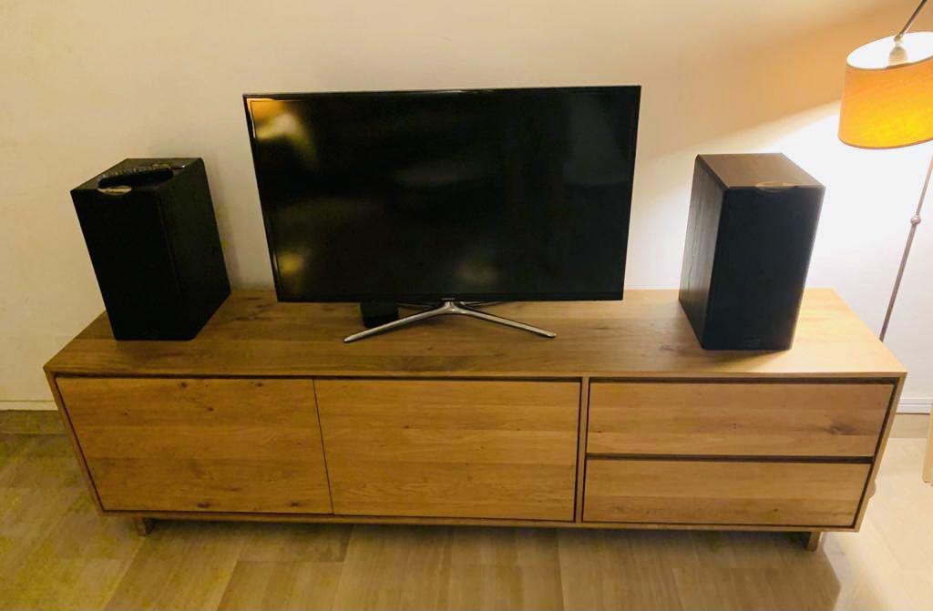 Ethnicraft wave entertainment unit best sale