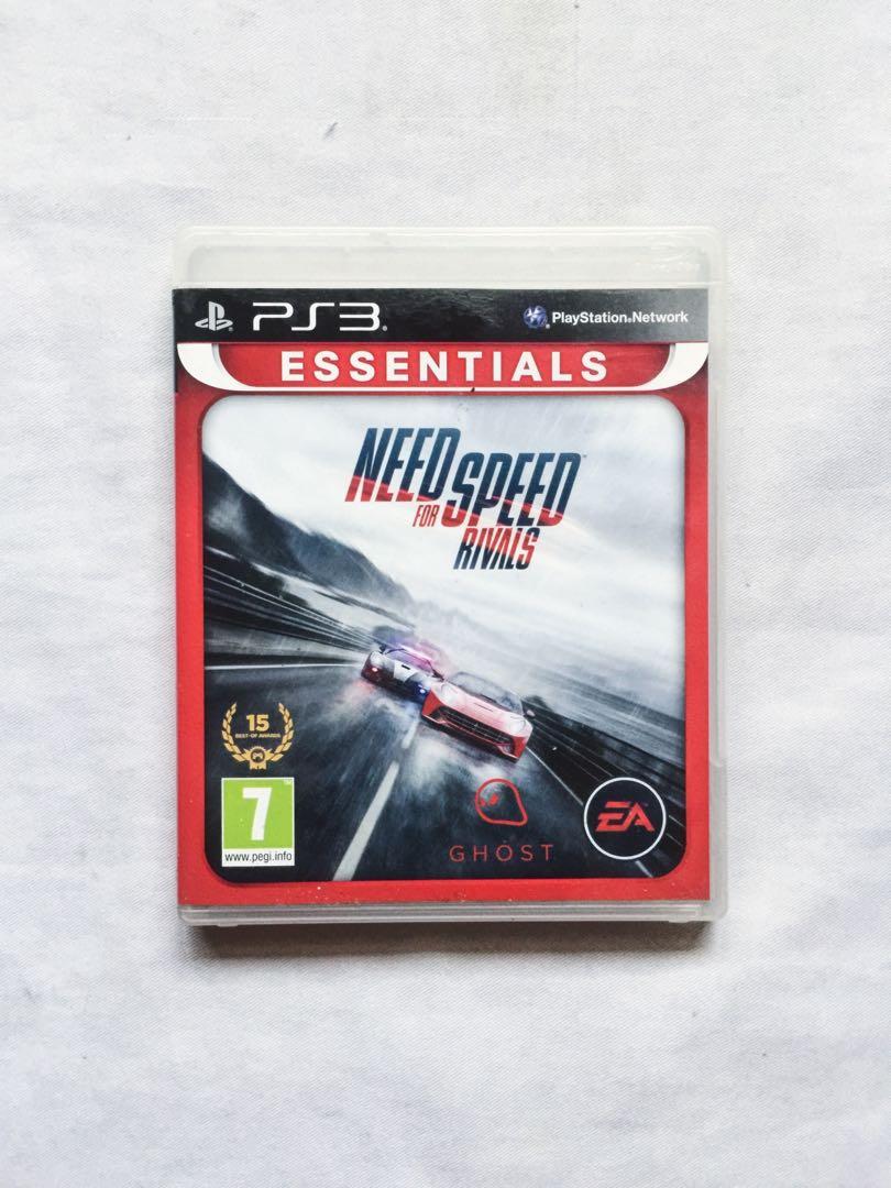 PS3 Original Used Game Need For Speed Rivals