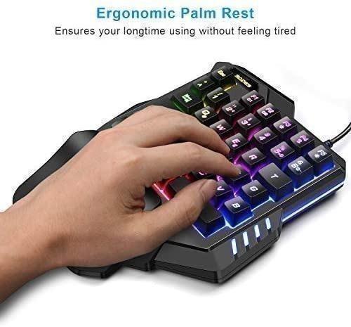  RedThunder 60% Wireless Gaming Keyboard, Rechargeable RGB  Backlit Ultra Compact Mini Gaming Keyboard, Ergonomic Waterproof Mechanical  Feeling Keyboard for PC, MAC, Laptop, PS4, PS5, Xbox ONE Gamer : Video Games