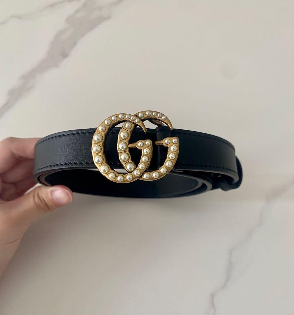 Gucci Marmont Belt Luxury Accessories on Carousell