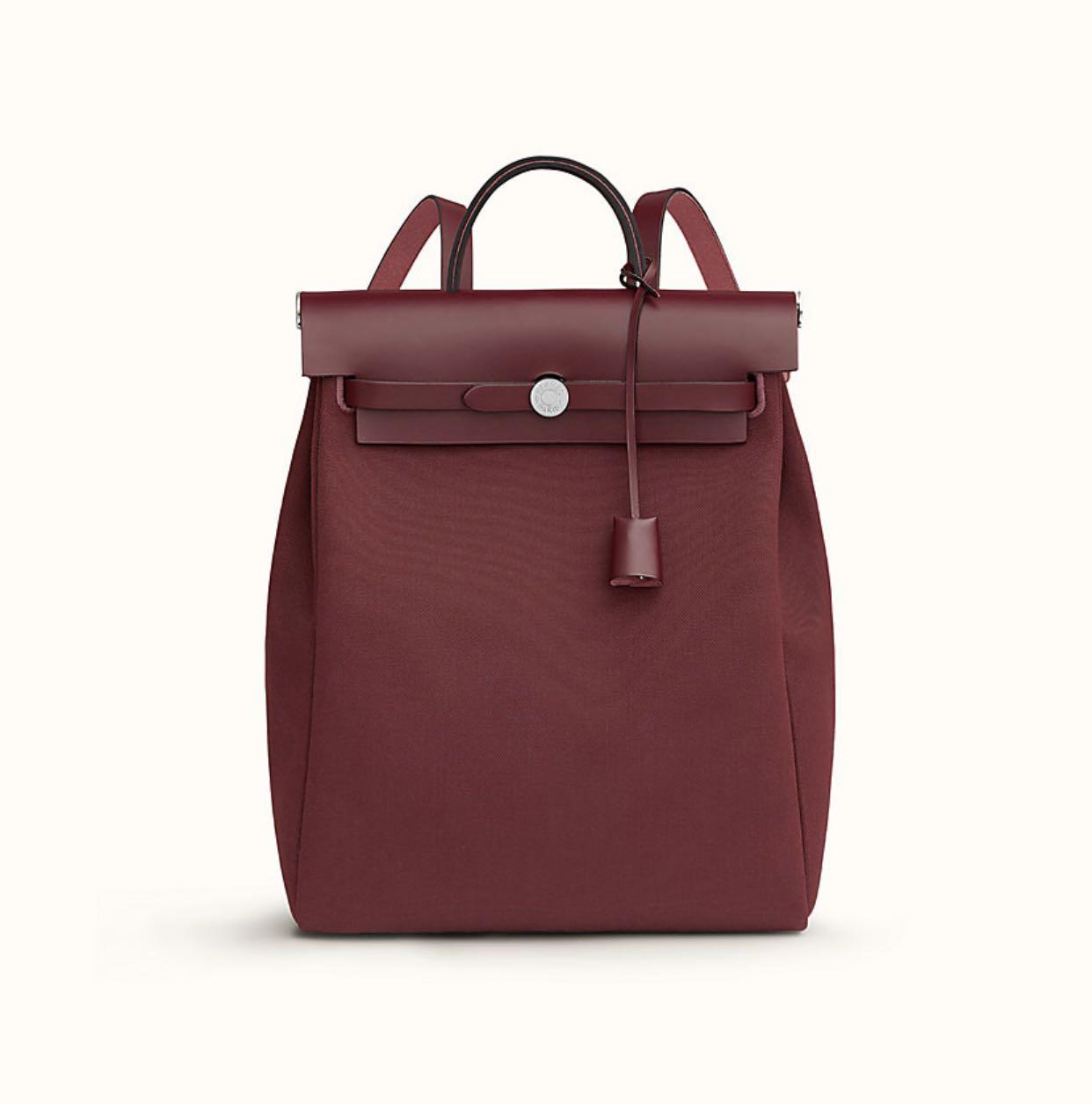 HERMES Herbag a dos zip retourne tilt backpack