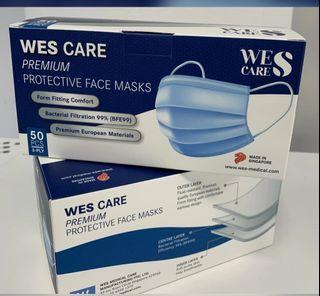 "High filtration capability" Wes Care Medical Surgical Mask