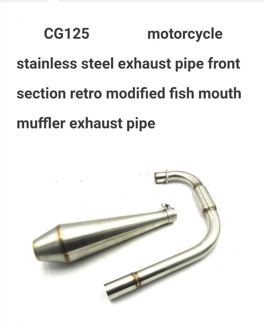 Honda cg 125 exhaust cheap