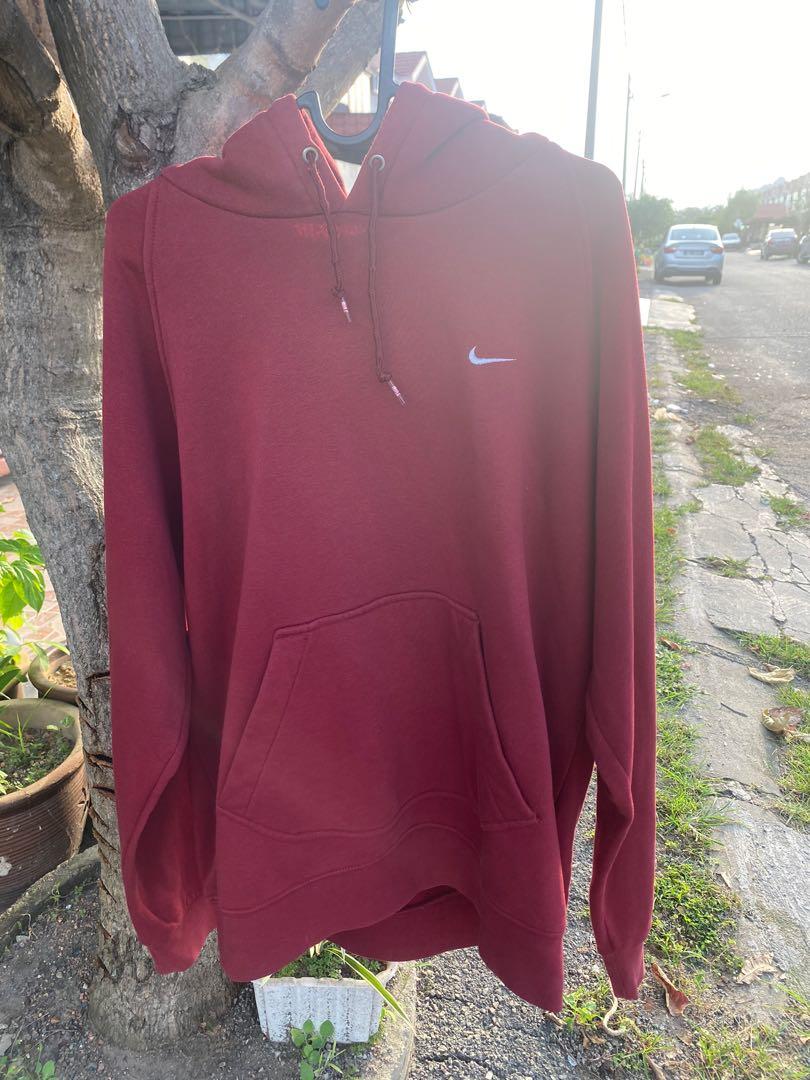 Hoodie Nike Small Swoosh Men s Fashion Tops Sets Hoodies on