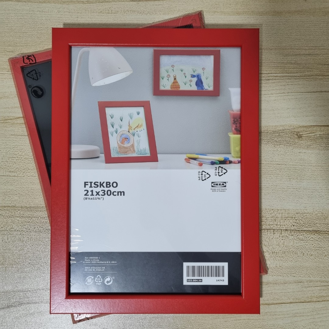 IKEA FISKBO Frame 21x30cm (A4), Furniture & Home Living, Home Decor