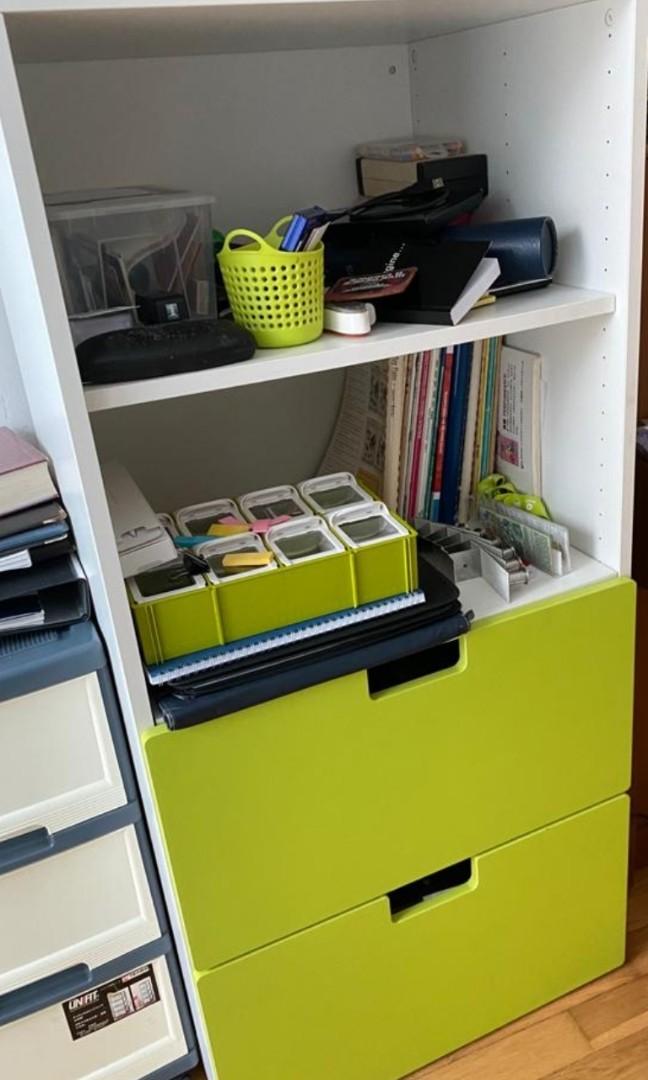 Ikea shelf with drawers, Furniture & Home Living, Furniture, Shelves