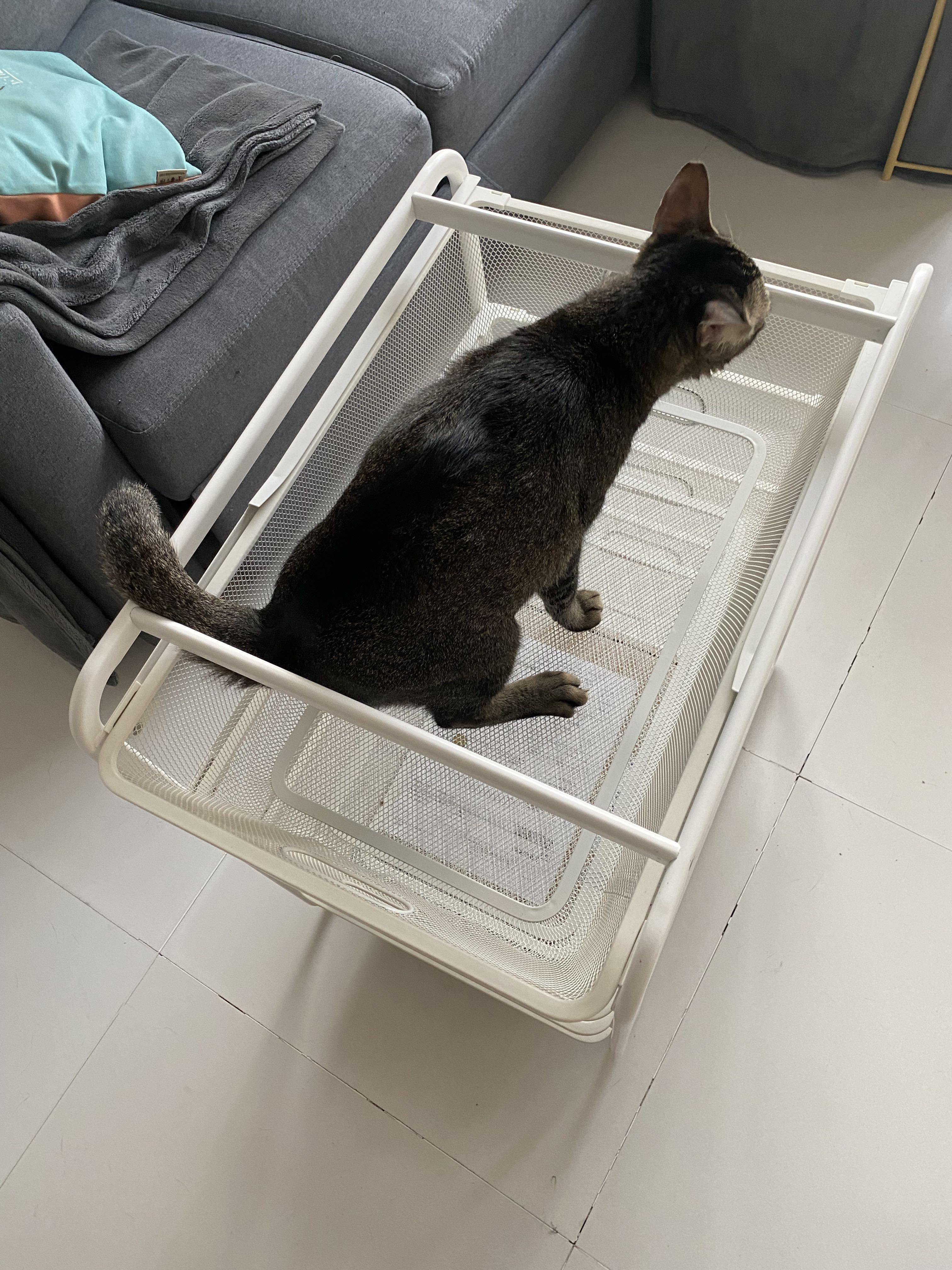 IKEA steel storage drawer set combination, Furniture & Home Living