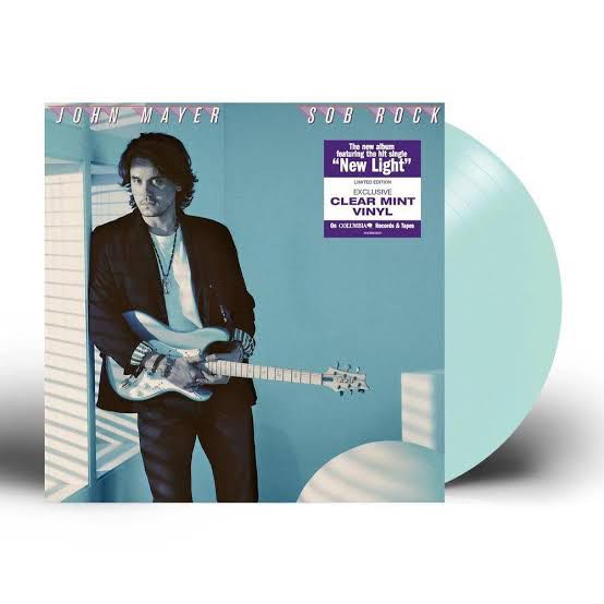 John Mayer Sob Rock (Clear Mint Vinyl), Hobbies & Toys,
