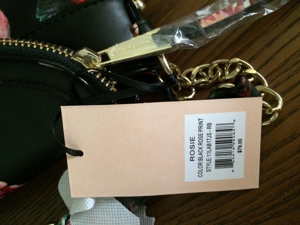 Juicy couture rosie floral crossbody bag sales
