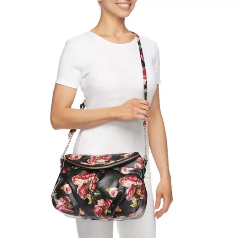 Juicy couture rosie floral crossbody bag deals