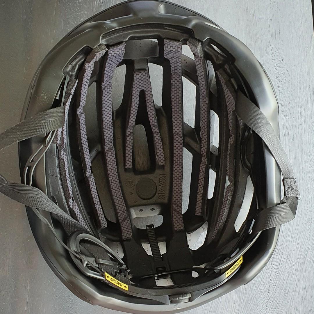 KASK Valegro Helmet 2021 black anthracite matt finish LARGE, Sports