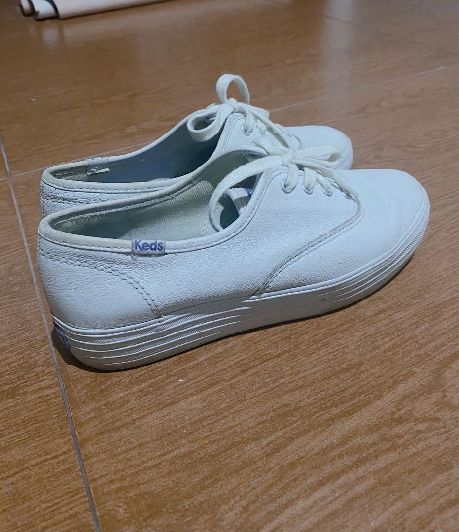Keds Triple Decker White Leather Original