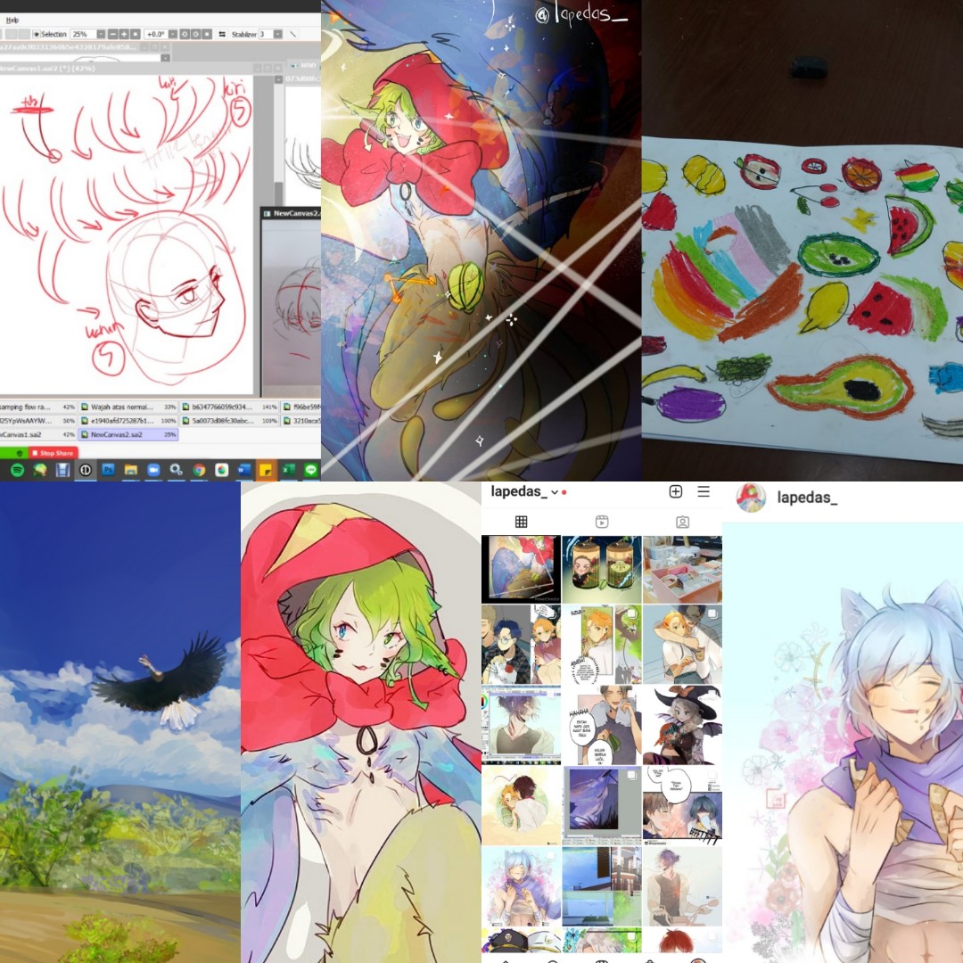 Kursus les privat private Gambar, kelas gambar, kelas Menggambar