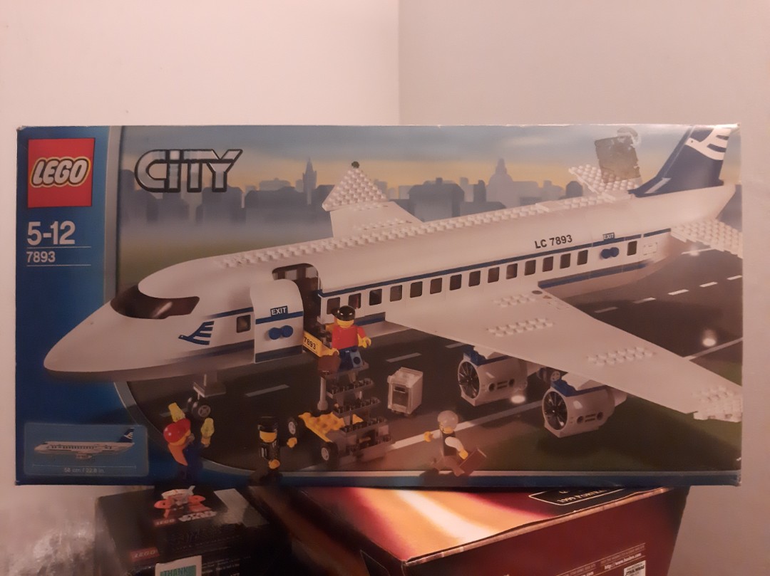 Lego 7893 Passenger Plane, & Toys, Toys Games on