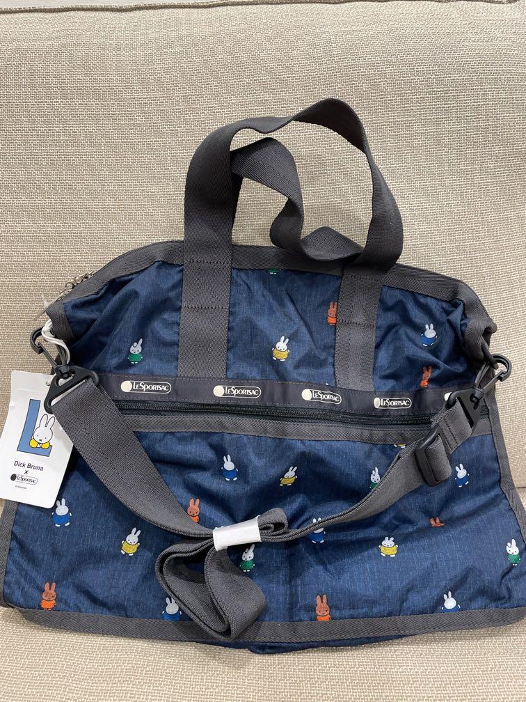 LeSportsac Miffy and Friends Navy 65th Anniversary Classic Hobo Crossbody  Bag + Cosmetic Bag