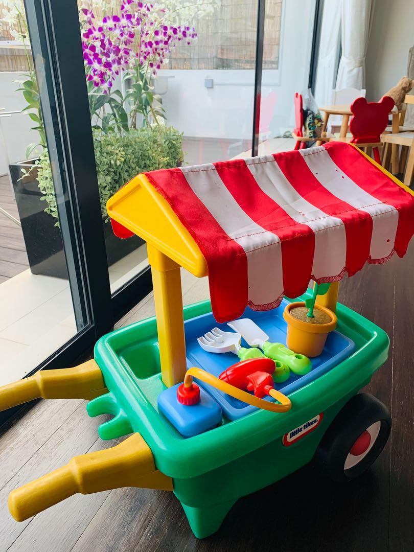 Little tikes garden cart and wheelbarrow on sale