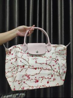 Longchamp Le Pliage Neo Pink Sakura-limited edition