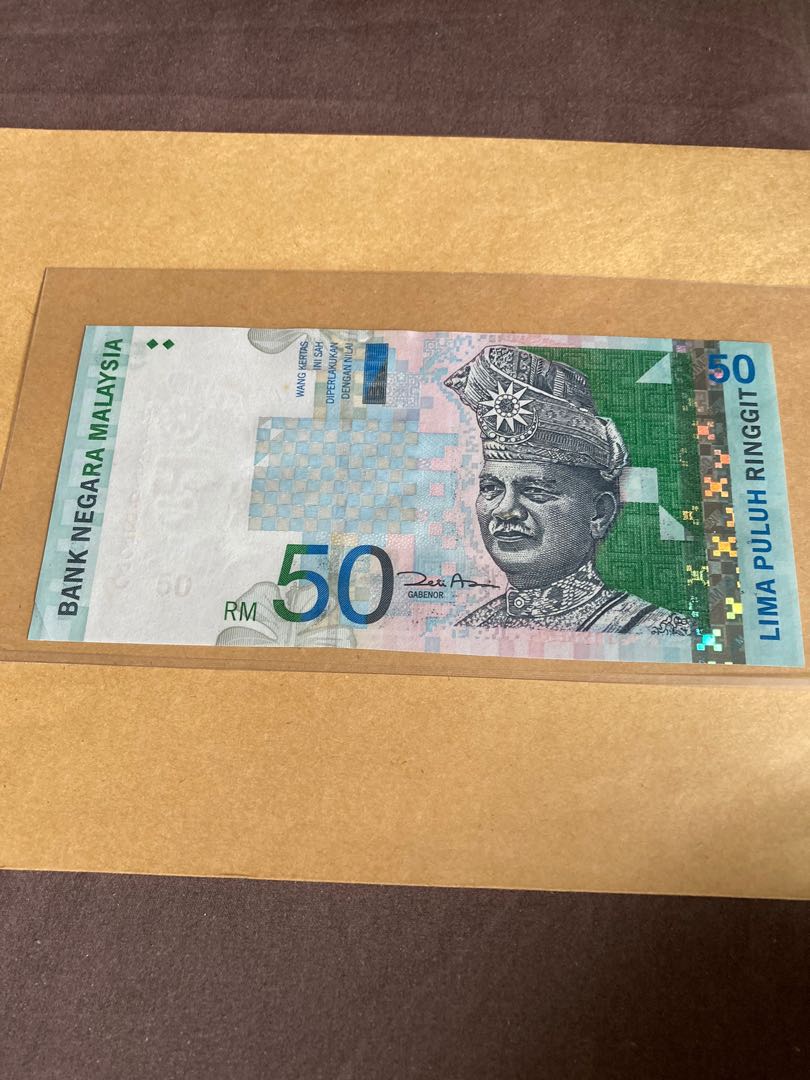 Malaysia Myr 50 Papernote Hobbies Toys Memorabilia Collectibles Currency On Carousell