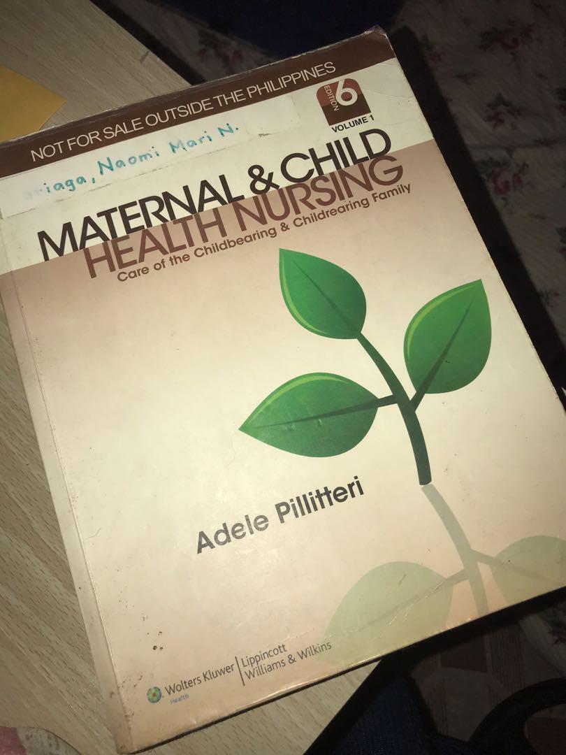 Maternal and child - Pillitteri Vol 1 (Category: Textbooks) located in Bacoor. Submitted by nmncx (Listing ID 1102268031, Image 2). Description: Maternal and child RFS: RN na ko.