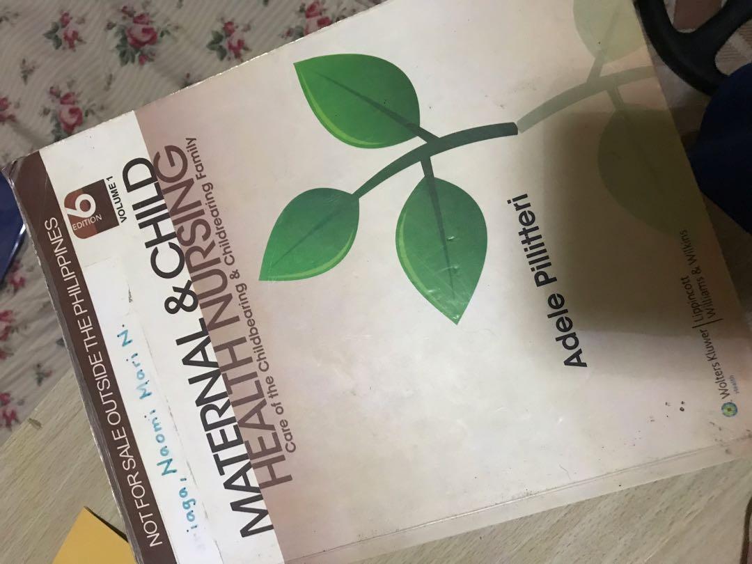 Maternal and child - Pillitteri Vol 1 (Category: Textbooks) located in Bacoor. Submitted by nmncx (Listing ID 1102268031, Image 1). Description: Maternal and child RFS: RN na ko.