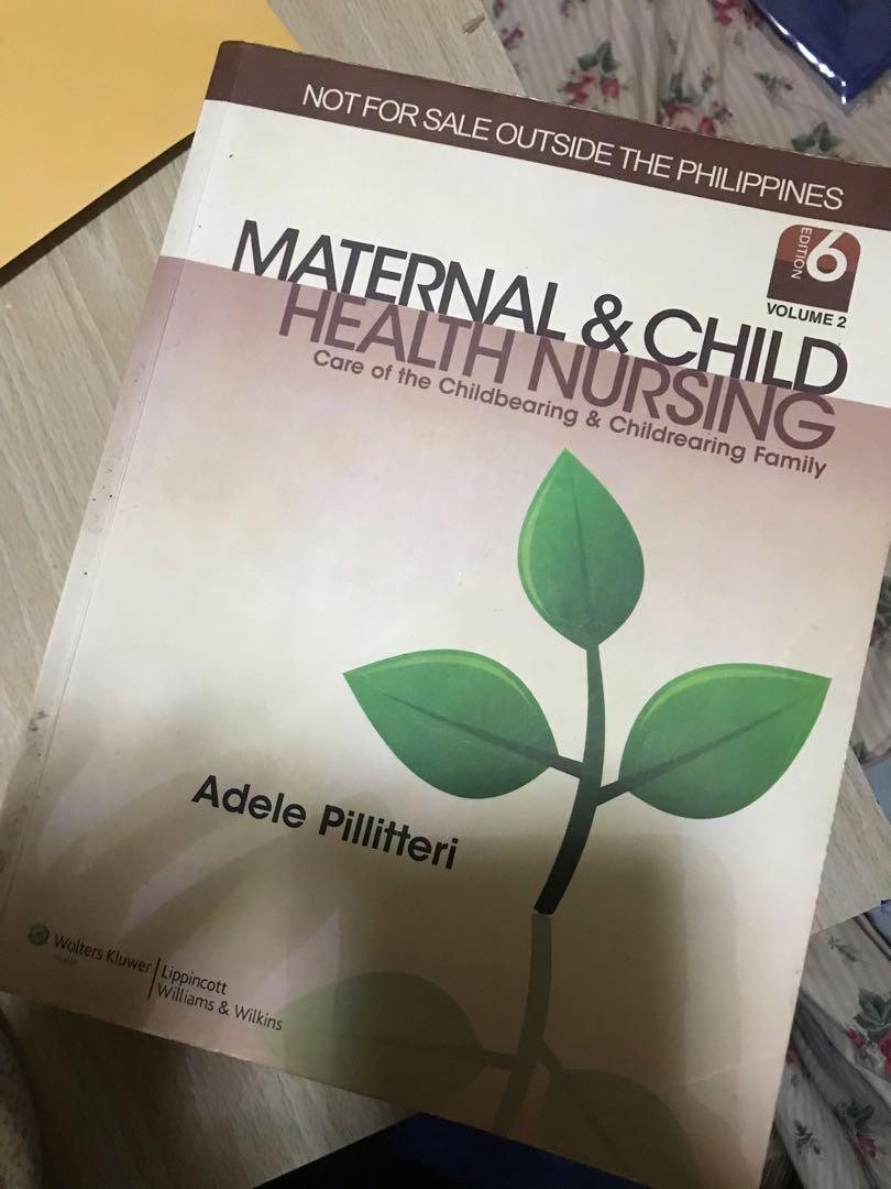 Maternal and child - Pillitteri Volume 2 (Category: Textbooks) located in Bacoor. Submitted by nmncx (Listing ID 1102268098, Image 1). Description: Maternal and child RFS: RN na ko.