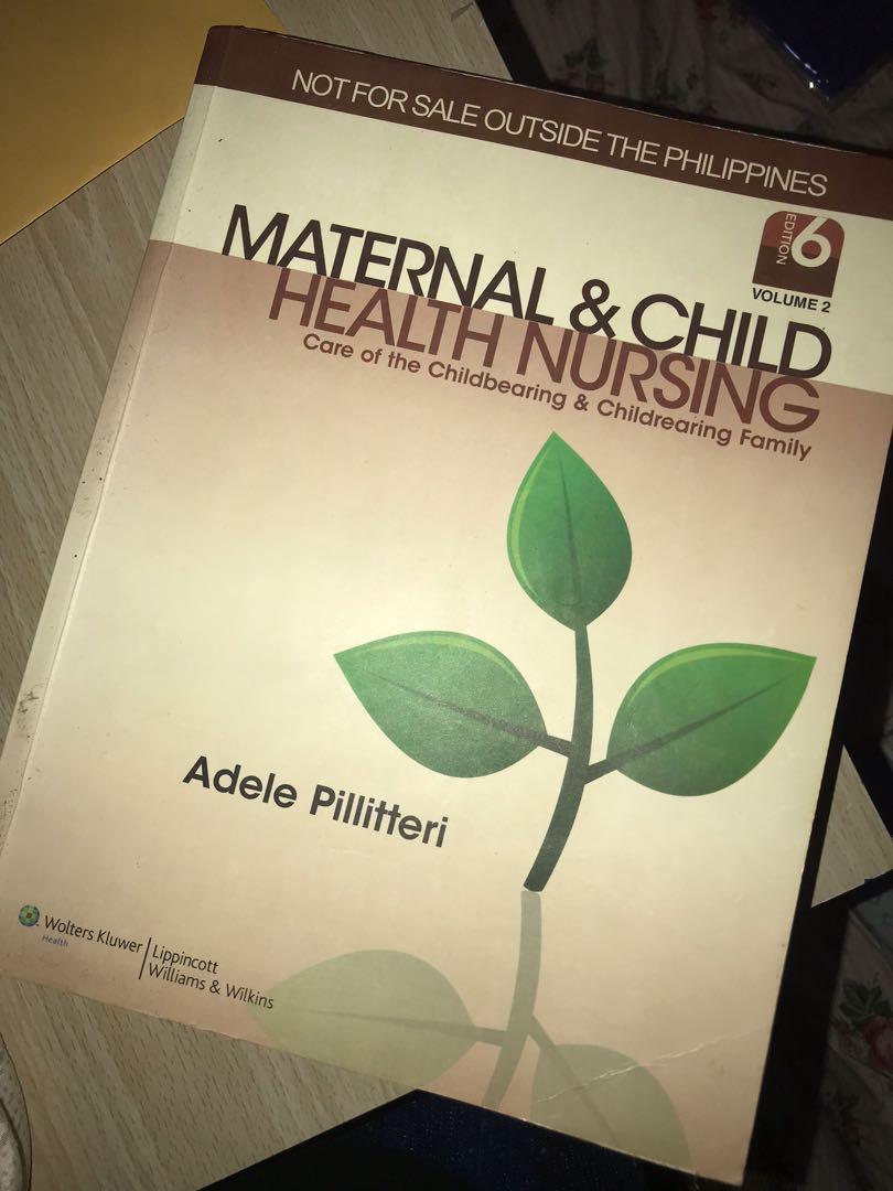 Maternal and child - Pillitteri Volume 2 (Category: Textbooks) located in Bacoor. Submitted by nmncx (Listing ID 1102268098, Image 2). Description: Maternal and child RFS: RN na ko.