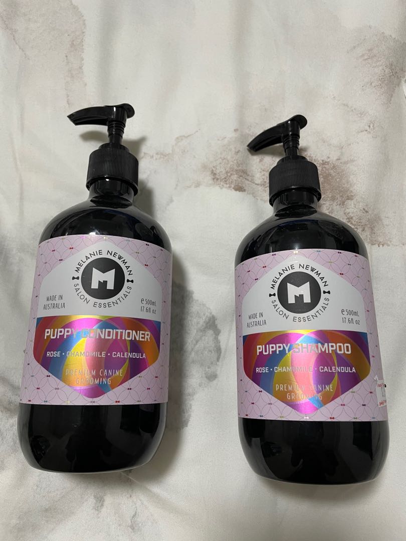 Melanie Newman Puppy Dog Shampoo and Conditioner 500ml, Pet Supplies