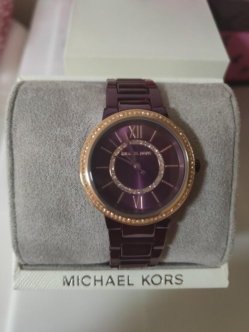 MK purple watch