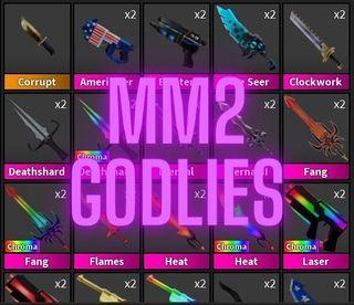 MM2 Godlys (While Stocks Lasts), Video Gaming, Video Games, Others on  Carousell