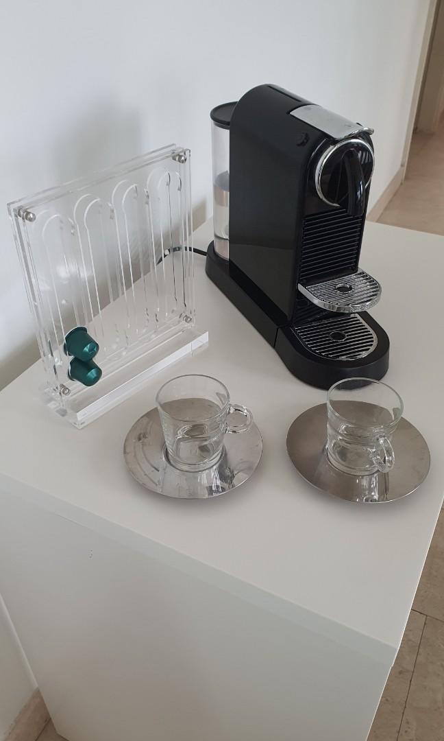 Nespresso Citiz Coffee Set (Free Pod Holder and Cups), TV & Home ...