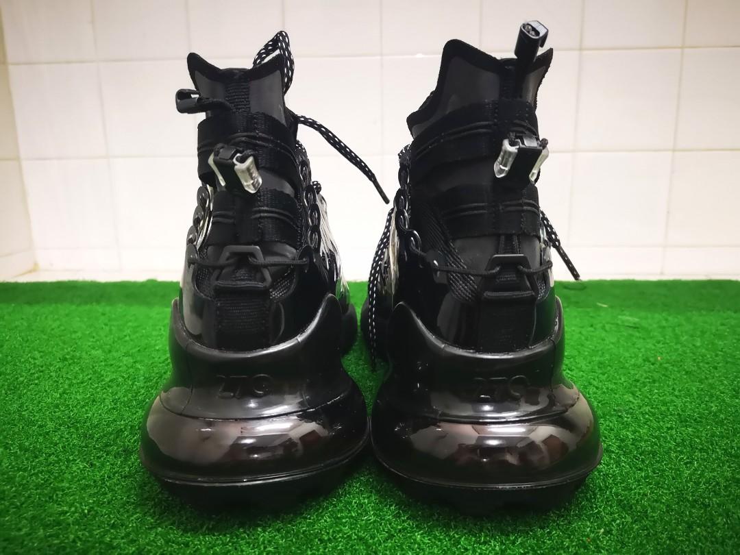 Nike Air max 270 ISPA Black Men s Fashion Footwear Sneakers on