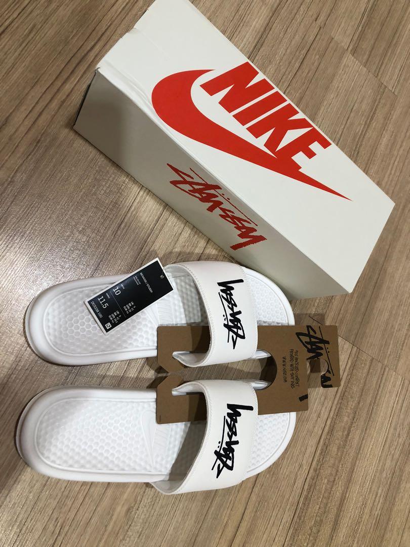 Nike stussy best sale slippers