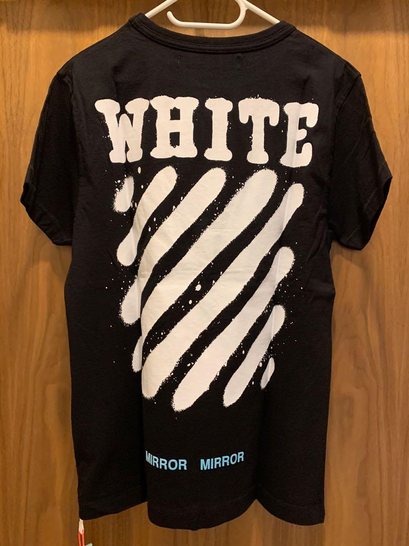 off-white  spray design shirt xs