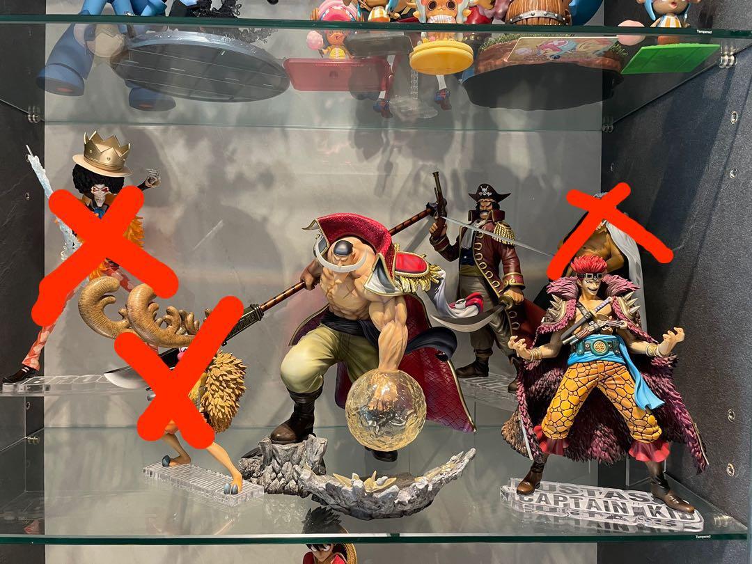 One Piece (Set) POP Whitebeard / Kid / Roger, Hobbies & Toys, Toys