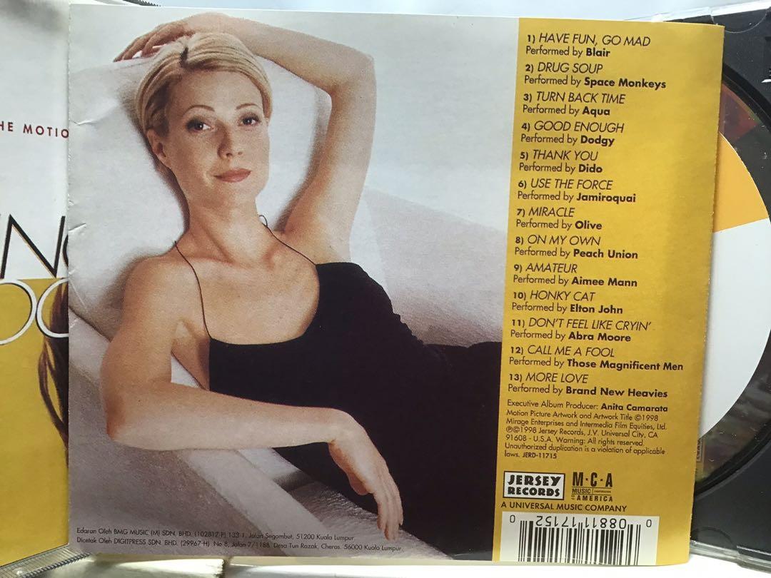 ORIGINAL 1998 PRESS Sliding Doors OST Dido Jamiroquai Space Monkeys